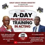 Great Grace Celebrates 4th Anniversary , Organizes Free Acting Training